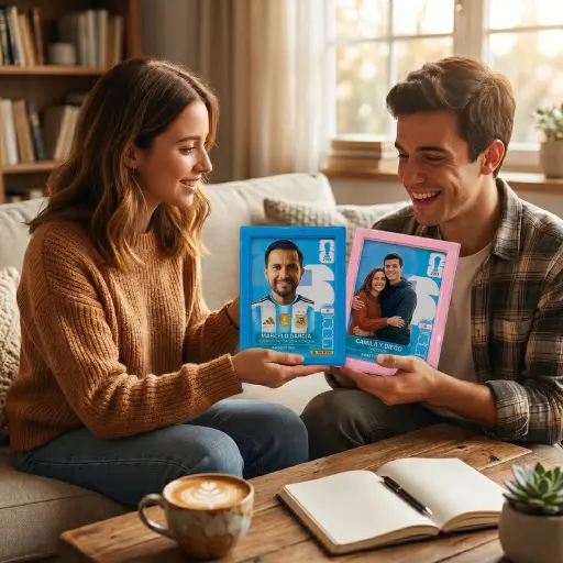 Cuadro figurita mundial 2026 personalizado